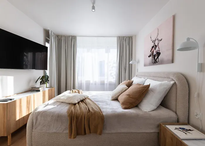 Apartmán Boho Stag Apartments - 2 Osobne Pokoje Z Pelnym Aneksem Kuchennym Jak W Domu- 36M2 - Karkonosze - Bezplatny Parking -Self Check-In Jelení Hora